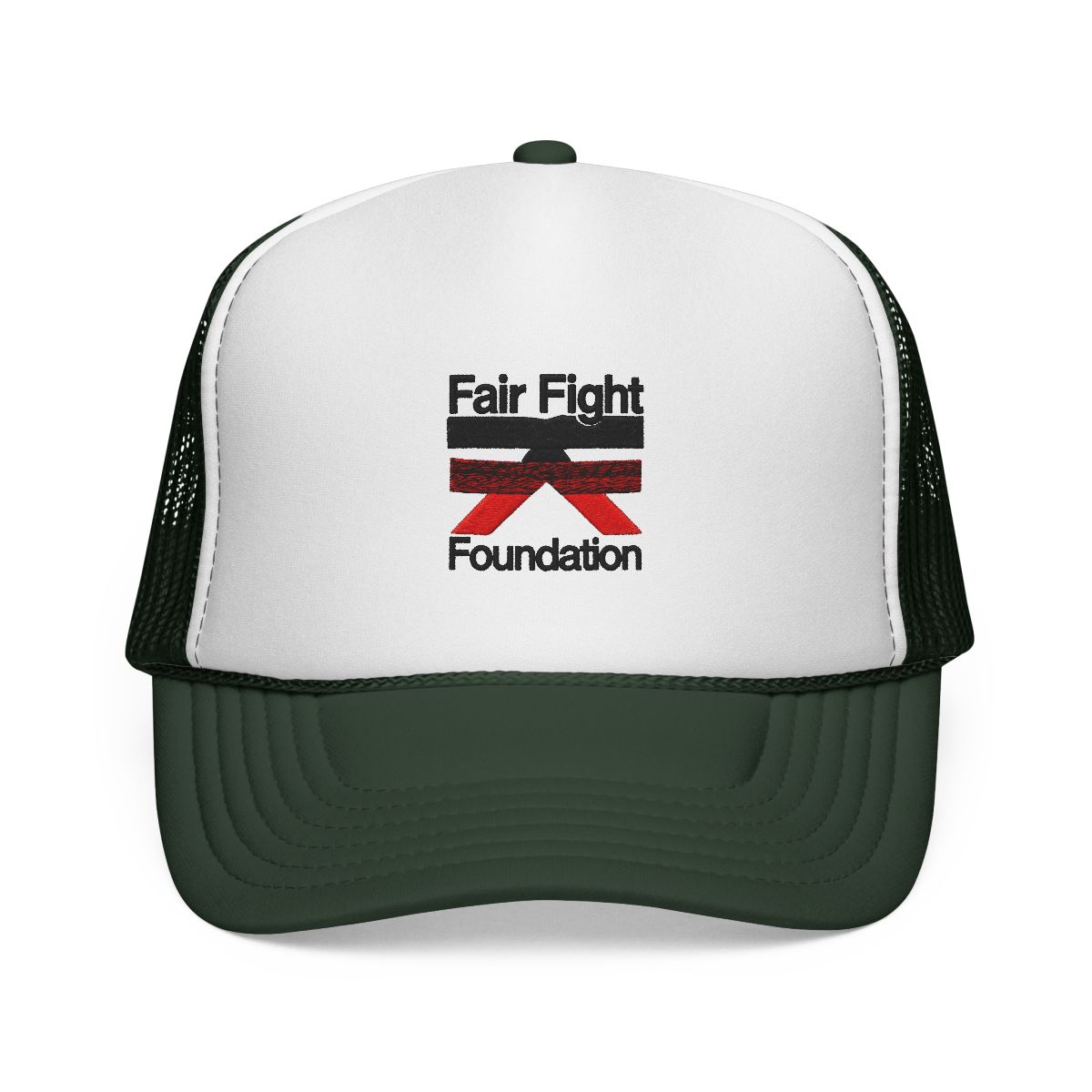 FAIR FIGHT FOUNDATION TRUCKER HAT | B-Team Jiu Jitsu - alternate angle 2, merchandise