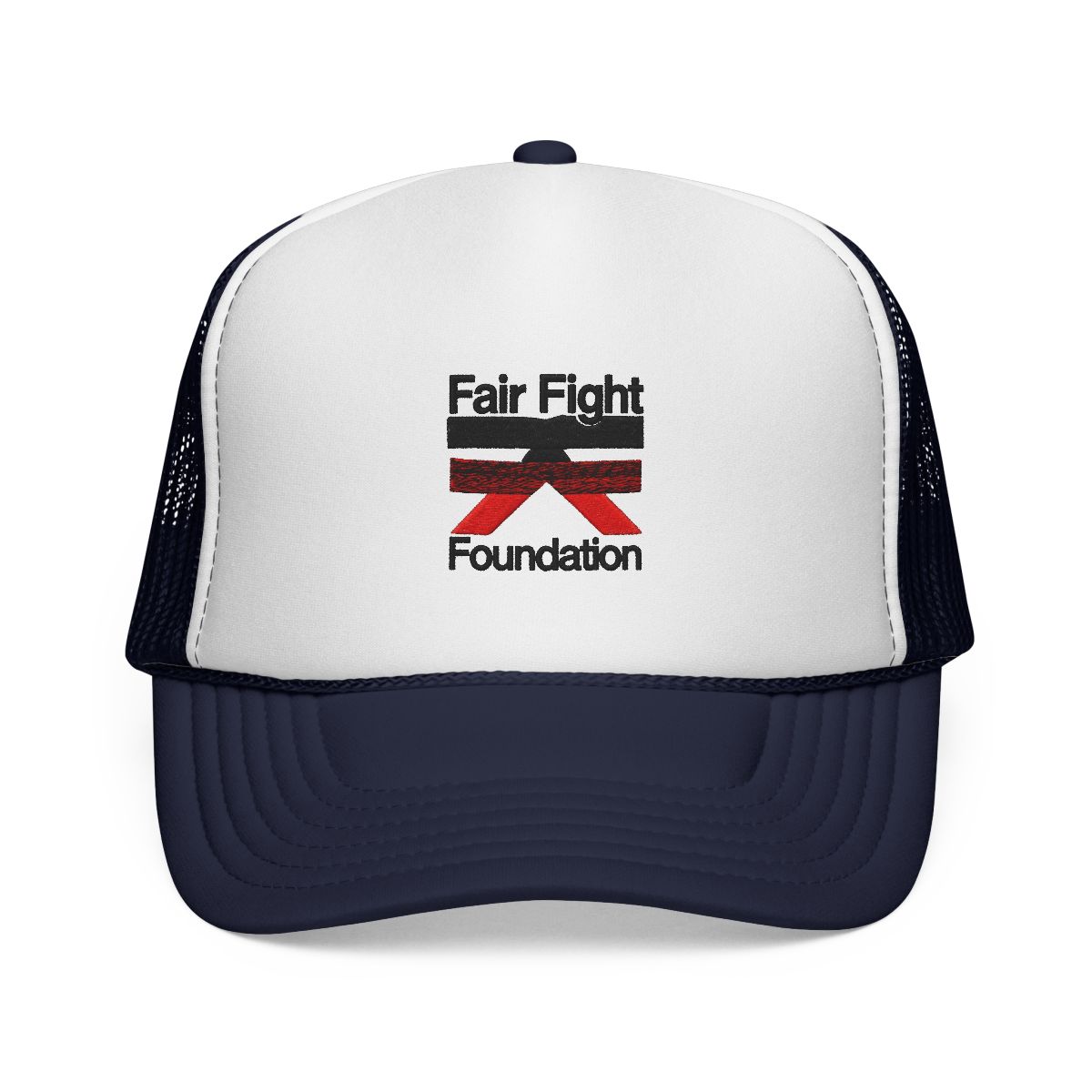 FAIR FIGHT FOUNDATION TRUCKER HAT | B-Team Jiu Jitsu - alternate angle 3, merchandise