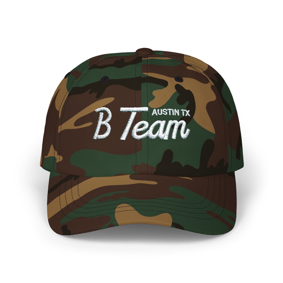 B-TEAM DAD HAT, BLUE | B-Team Jiu Jitsu - alternate angle 4, merchandise