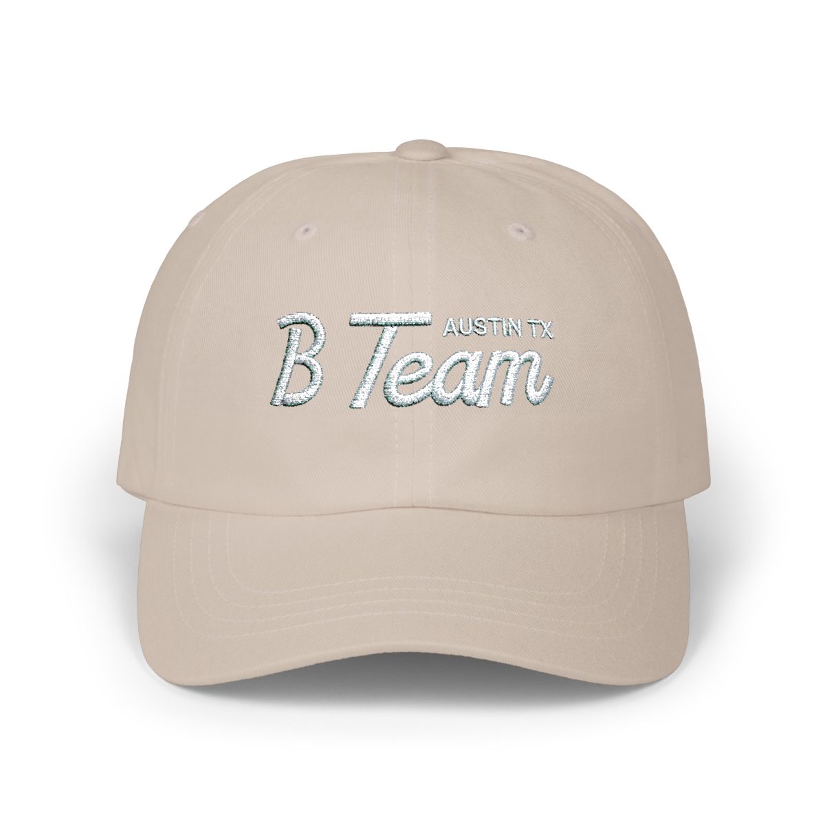 B-TEAM DAD HAT, BLUE | B-Team Jiu Jitsu - alternate angle 2, merchandise
