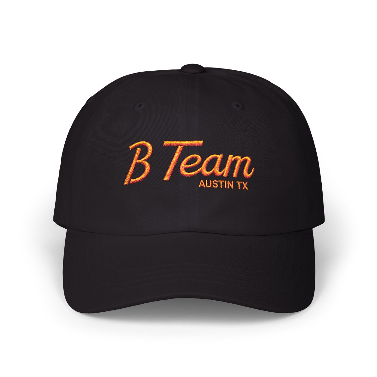 View B-TEAM DAD HAT, ORANGE details | B-Team Jiu Jitsu