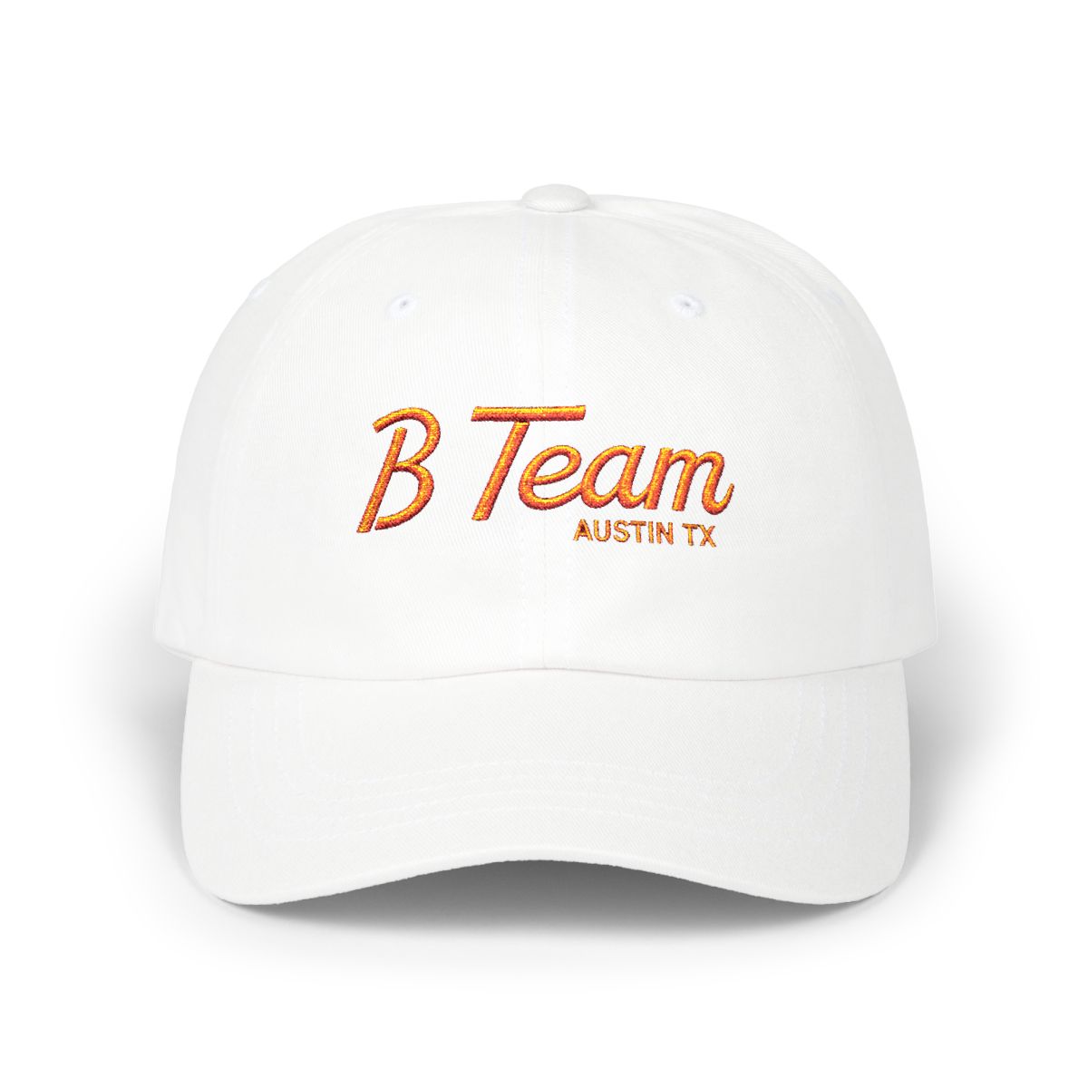 View B-TEAM DAD HAT, ORANGE details | B-Team Jiu Jitsu - Official Hats & Caps merchandise
