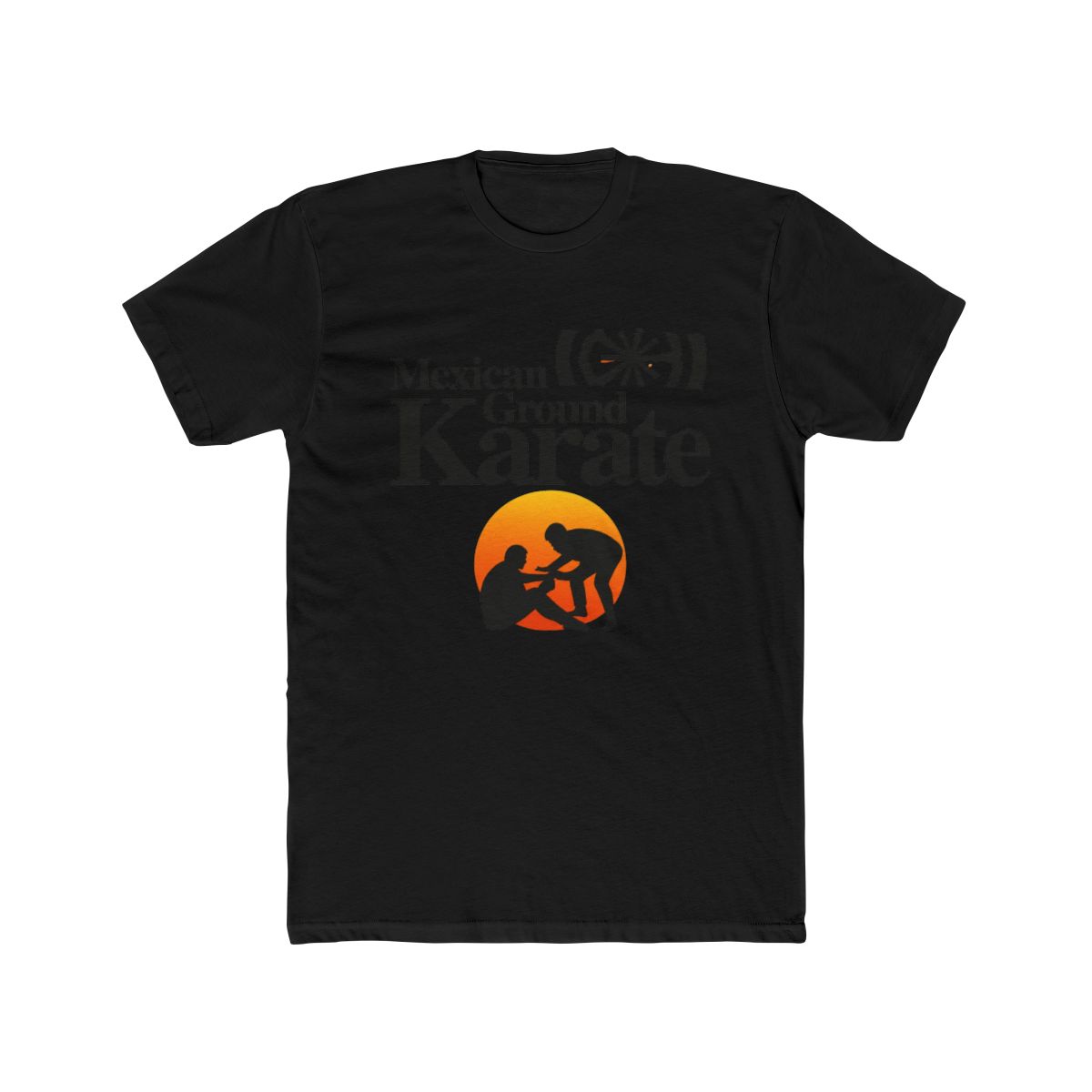 View B-TEAM - MEXICAN GROUND KARATE T Shirt - WHITE details | B-Team Jiu Jitsu - alternate angle 2, merchandise