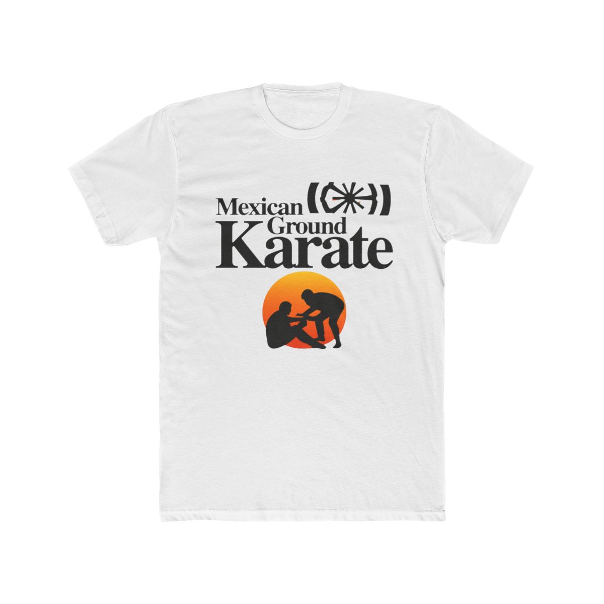 View B-TEAM - MEXICAN GROUND KARATE T Shirt - WHITE details | B-Team Jiu Jitsu
